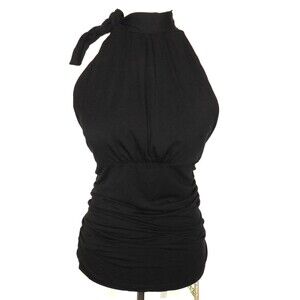 OGL Black Halter Tank Top